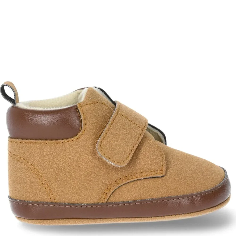 Carter's Child Of Mine Brown Worker Boots Baby Boy Size 0-3 MONTHS NEW